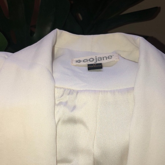 Go Jane white blazer - Picture 2 of 6